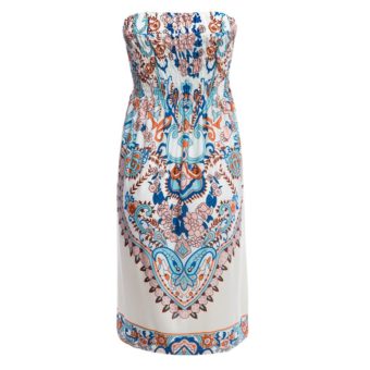 Retro Style Strapless