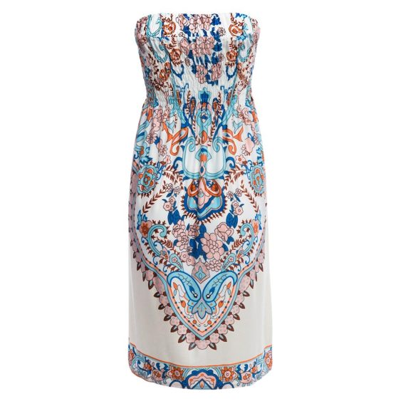 Retro Style Strapless