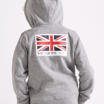 Zip Hoody Jacket 8-14 years Grau