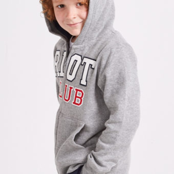 Zip Hoody Jacket 8-14 years Grau