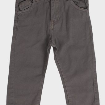 2-Piece French Life & Legend Boys Chino Set Grau