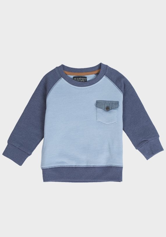 2-Piece French Life & Legend Boys Chino Set BLAU