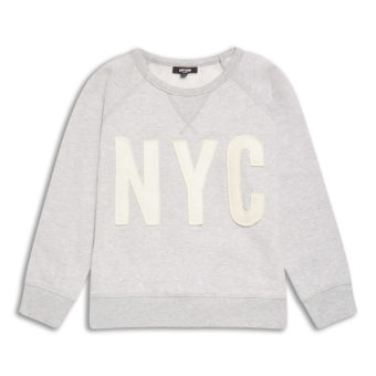 SWEATSHIRT 8-14 YEARS Hell- Grau