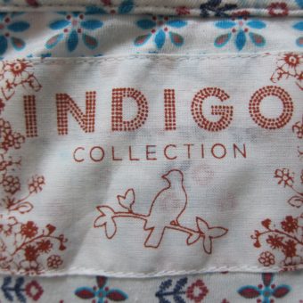 Straight Leg Denim Jeans  indigo