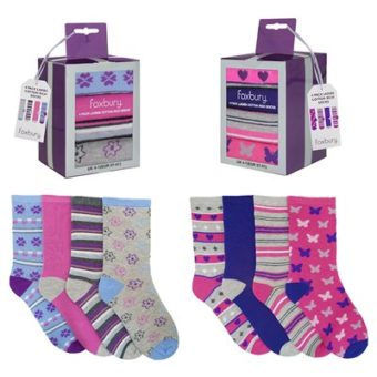 4 PACK BOXED SOCKS Damen