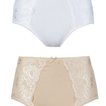 2 Pack NATURAL Mix Firm briefs