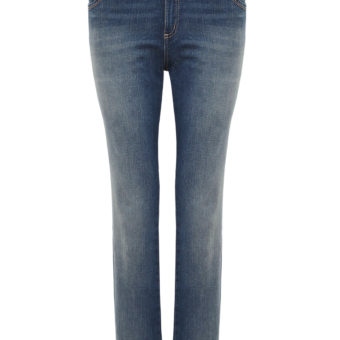 Straight Leg Denim Jeans  indigo