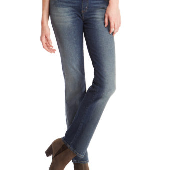 Straight Leg Denim Jeans  indigo