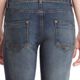 Straight Leg Denim Jeans  indigo
