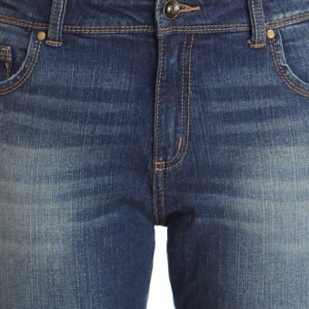 Straight Leg Denim Jeans  indigo
