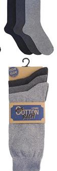 Herren 3 PACK COTTON LYCRA SOCKS