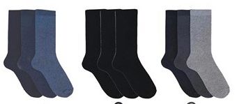 Herren 3 PACK COTTON LYCRA SOCKS