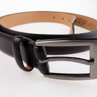 Gürtel Leder Herrengürtel 17 schwarz