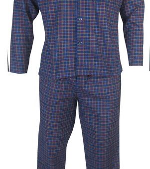 Herren Traditional Baumwolle Check Pajama
