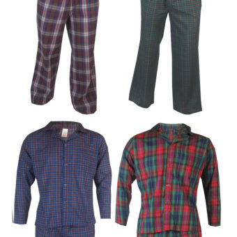 Herren Traditional Baumwolle Check Pajama