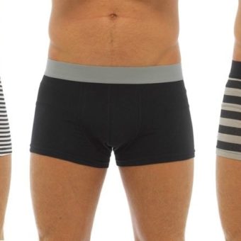 Herren 3 Pack Cotton Rich Hipster Trunks