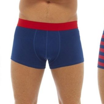 Herren 3 Pack Cotton Rich Hipster Trunks