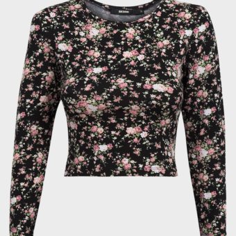 BIK BOK Ladies Floral Crop Top