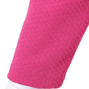Bowknot Applique Single-Breasted Short Blazer PINK