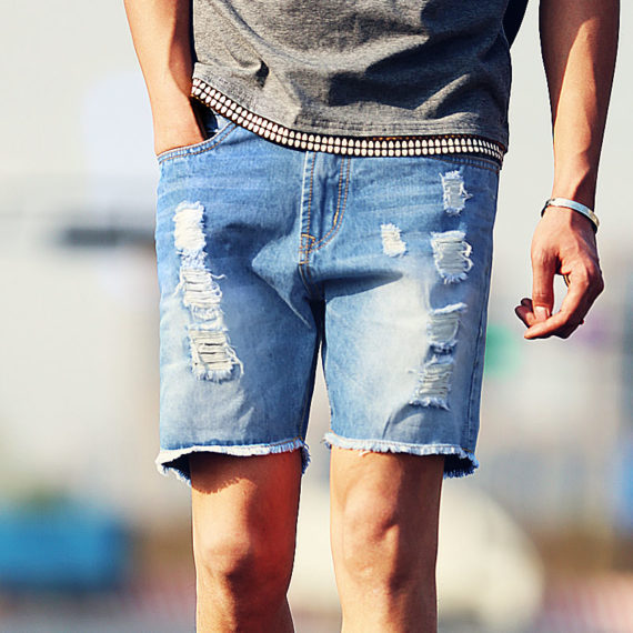 Denim Design  Shorts for Men