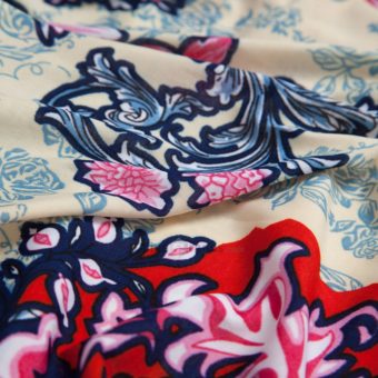 Fashionable Plunging Neck Spaghetti Strap Print Padded Bohemian Dress