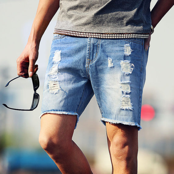 Denim Design  Shorts for Men