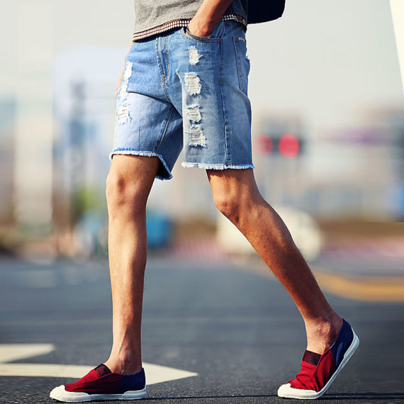Denim Design  Shorts for Men