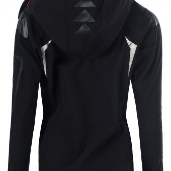 Geographical Norway Damen Softshell Outdoor Funktions Jacke mit Kapuze