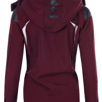 Geographical Norway Damen Softshell Outdoor Funktions Jacke mit Kapuze